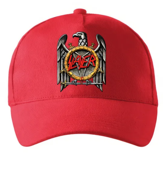 Кепка Slayer eagle logo Червоний фото