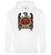 Жіноча толстовка (худі) Slayer eagle logo Білий фото
