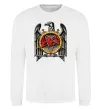 Свитшот Slayer eagle logo Белый фото