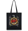 Еко-сумка Slayer eagle logo Чорний фото