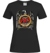 Жіноча футболка Slayer eagle logo Чорний фото