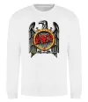 Світшот Slayer eagle logo Білий фото
