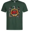 Чоловіча футболка Slayer eagle logo Темно-зелений фото