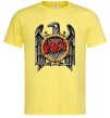 Чоловіча футболка Slayer eagle logo Лимонний фото