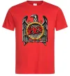 Чоловіча футболка Slayer eagle logo Червоний фото