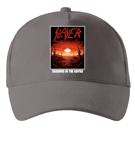 Кепка Slayer season in the Abyss Серый фото