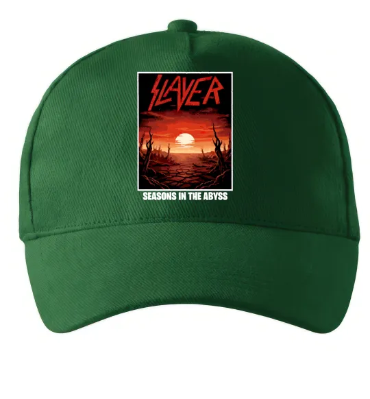 Кепка Slayer season in the Abyss Темно-зелений фото