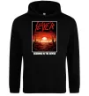 Чоловіча толстовка (худі) Slayer season in the Abyss Чорний фото