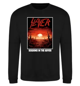 Свитшот Slayer season in the Abyss Черный фото