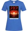 Жіноча футболка Slayer season in the Abyss Яскраво-синій фото