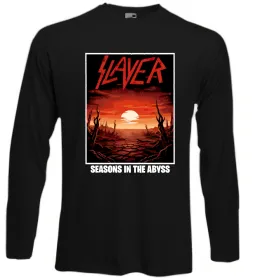 Лонгслів Slayer season in the Abyss Чорний фото