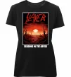 Жіноча преміум футболка Slayer season in the Abyss Чорний фото