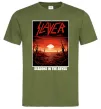 Чоловіча футболка Slayer season in the Abyss Оливковий фото