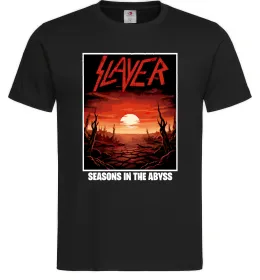 Чоловіча футболка Slayer season in the Abyss Чорний фото