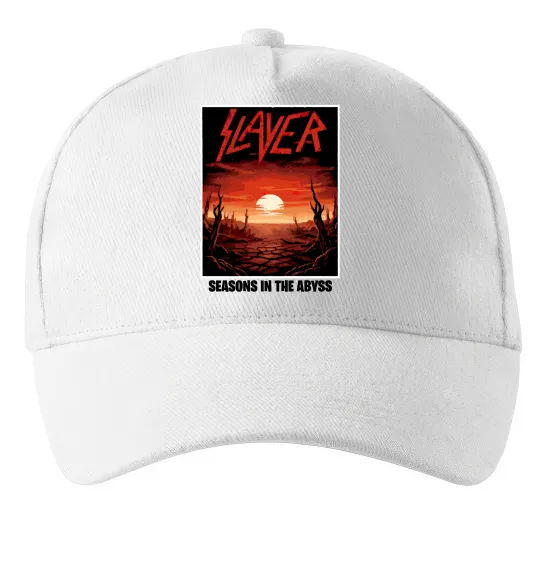 Кепка Slayer season in the Abyss Білий фото