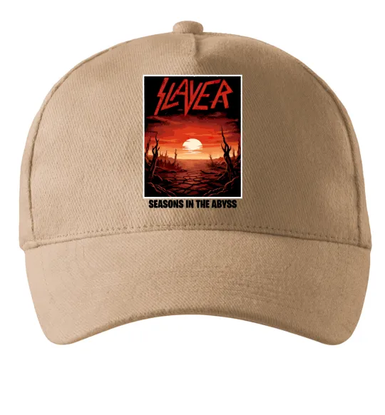 Кепка Slayer season in the Abyss Песочный фото
