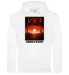 Жіноча толстовка (худі) Slayer season in the Abyss Білий фото