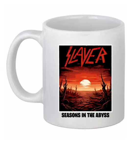 Чашка керамічна Slayer season in the Abyss Білий фото