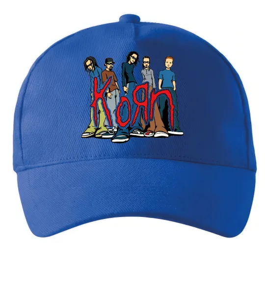 Кепка Korn art Ярко-синий фото