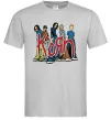 Мужская футболка Korn art Серый фото