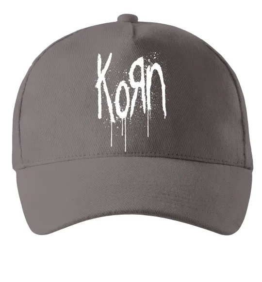 Кепка KORN logo Сірий фото