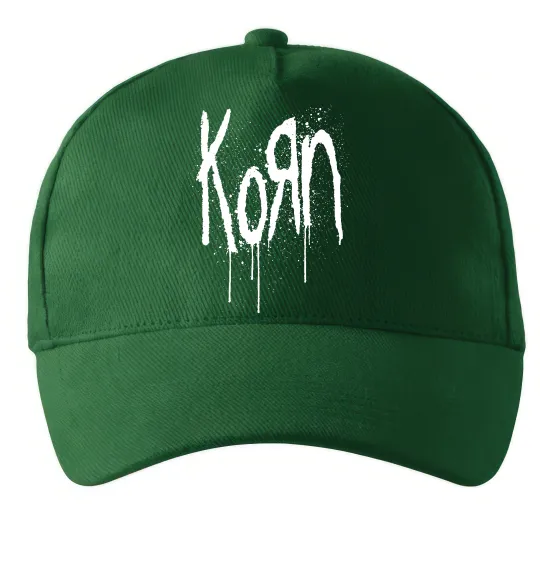 Кепка KORN logo Темно-зеленый фото