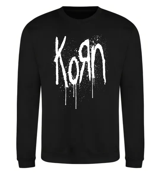 Світшот KORN logo Чорний фото