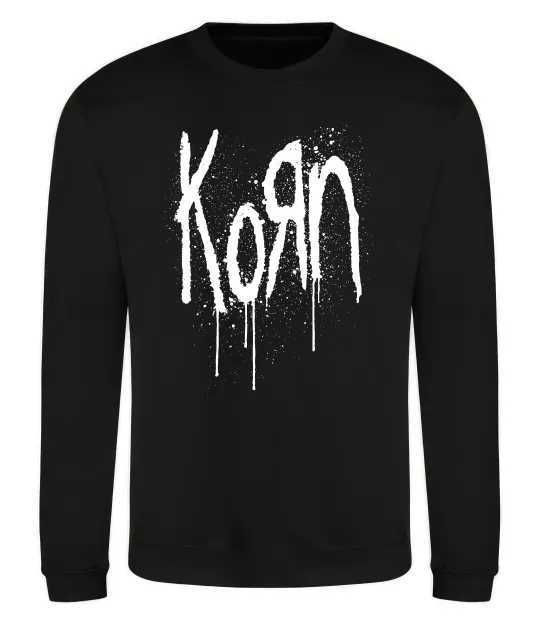 Світшот KORN logo Чорний фото