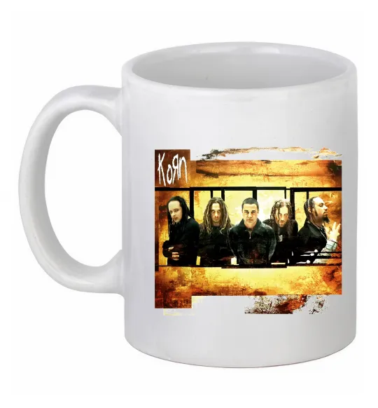 Чашка керамічна Корн Білий фото