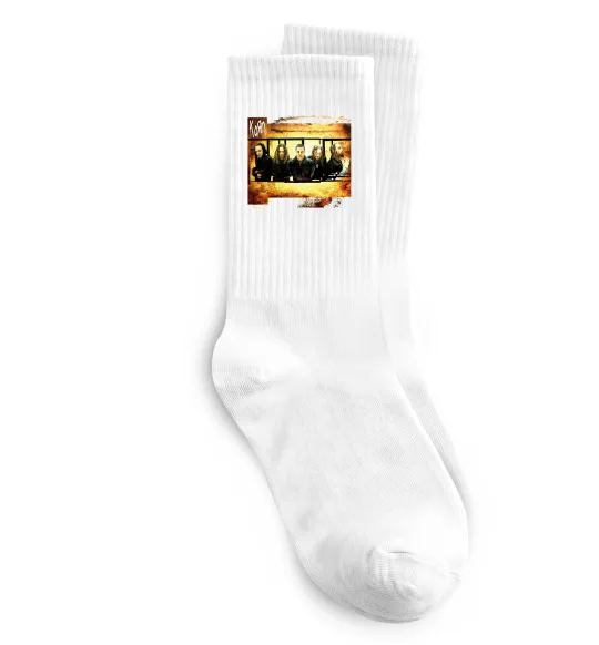 Носки Корн Белый фото