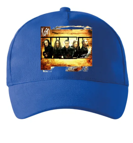 Кепка Корн Ярко-синий фото