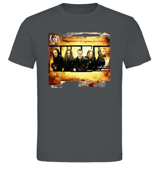 Мужская футболка Корн Графит фото