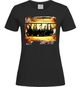 Женская футболка Корн