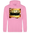 Женская толстовка (худи) Корн Розовый фото