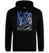 Мужская толстовка (худи) KoЯn issues Черный фото