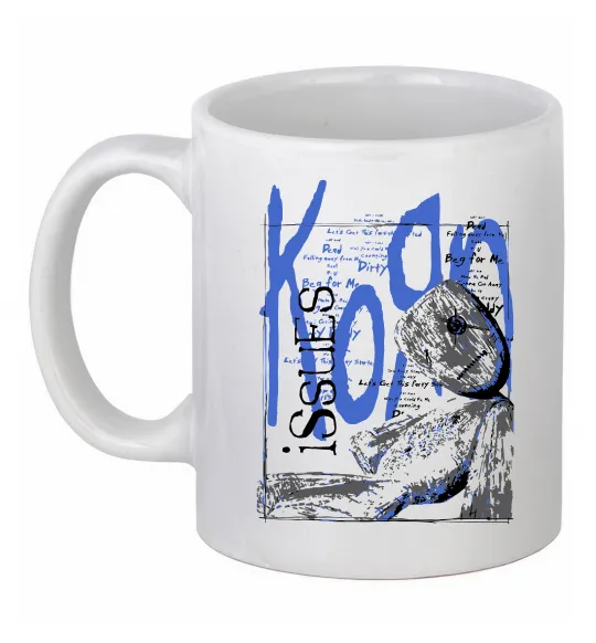 Чашка керамічна KoЯn issues Білий фото