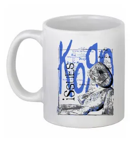 Чашка керамическая KoЯn issues Белый фото