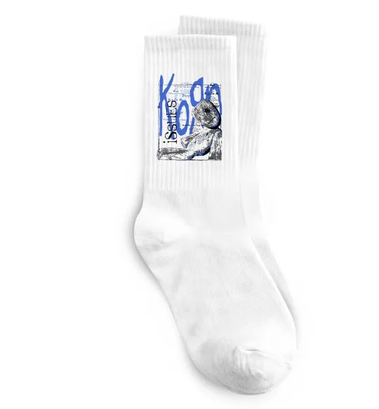Шкарпетки KoЯn issues Білий фото