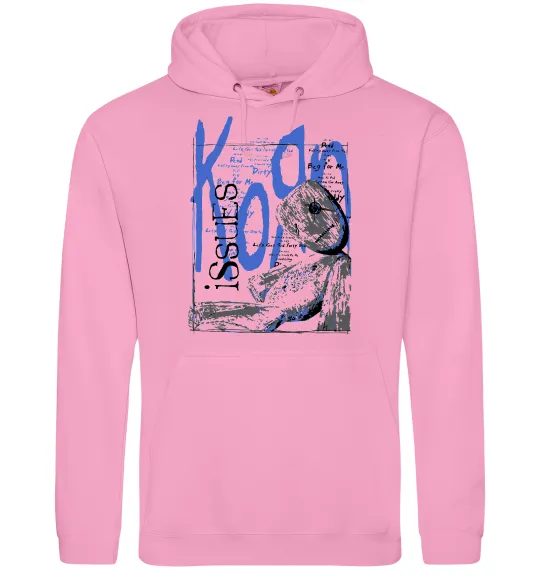 Женская толстовка (худи) KoЯn issues Розовый фото