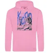 Женская толстовка (худи) KoЯn issues Розовый фото