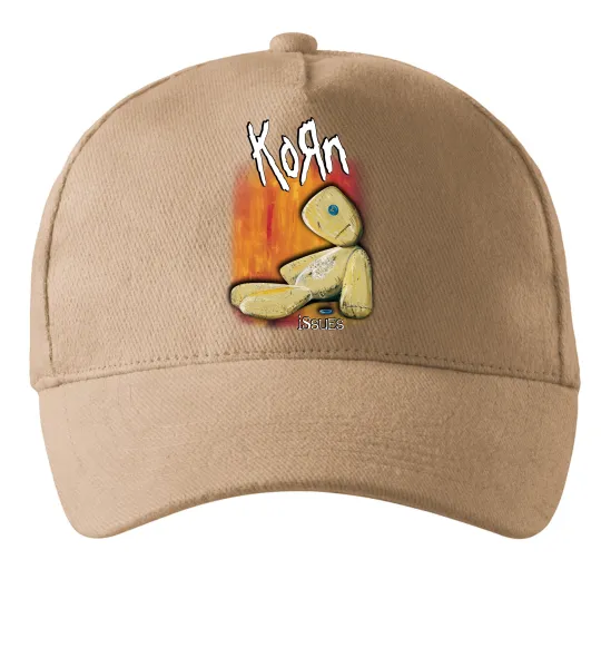 Кепка Issues Korn Песочный фото