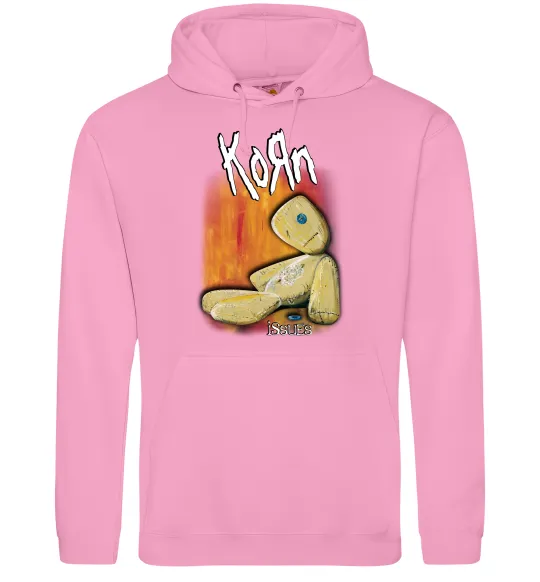 Чоловіча толстовка (худі) Issues Korn Рожевий фото