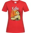 Жіноча футболка Issues Korn Червоний фото