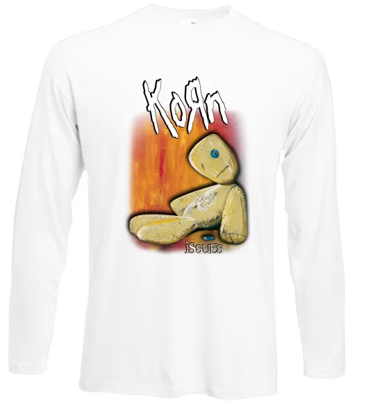 Лонгслів Issues Korn Білий фото