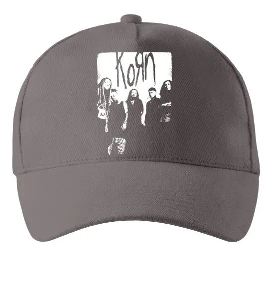 Кепка Korn band Сірий фото