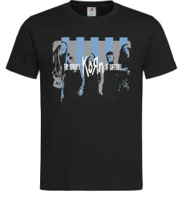 Мужская футболка The serenity of suffering Черный фото