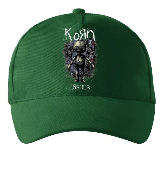 Кепка KoRn issues Темно-зеленый фото