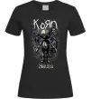Женская футболка KoRn issues Черный фото