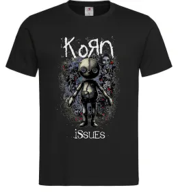 Чоловіча футболка KoRn issues Чорний фото