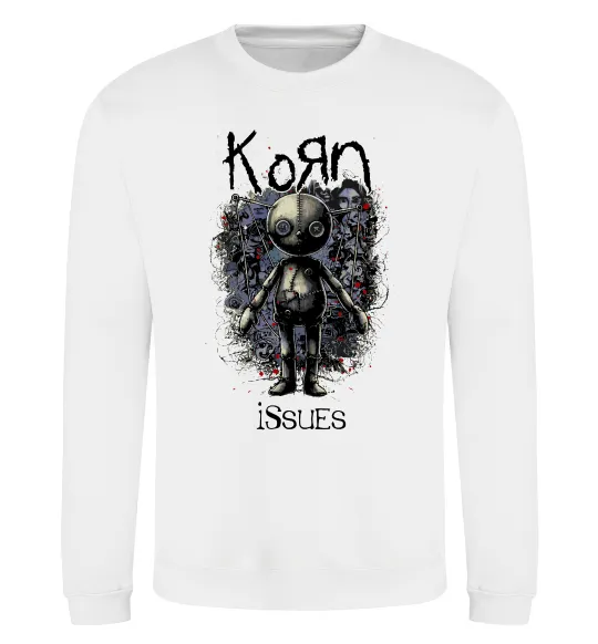 Свитшот KoRn issues Белый фото